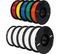 filament PETG 1,75 mm, haute ténacité, couleurs vives, 5WT 5Mix