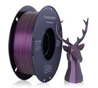Filament PETG 1,75 mm TINMORRY Rapid PETG pour imprimante 3D, compatible avec imprimante 3D Bambu FDM, 1 kg, 1 bobine, galaxie fuchsia