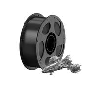 Filament PETG PLA transparent multicolore for imprimante 3D Kobra 3 Combo S1C FDM, diamètre 1,75 mm.(Clear-grey)