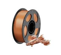 Filament PETG PLA transparent multicolore for imprimante 3D Kobra 3 Combo S1C FDM, diamètre 1,75 mm.(Clear-brown)