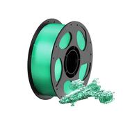 Filament PETG PLA transparent multicolore for imprimante 3D Kobra 3 Combo S1C FDM, diamètre 1,75 mm.(Clear-green)
