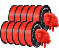 Filament PLA, 1,75 mm de diamètre, écologique, haute résistance, rouge