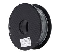 Filament PLA 1,75 mm pour impression 3D, double couleur argent et noir, filament à flux lisse co-extrudé pour imprimante 3D sans colmatage ni déformation.