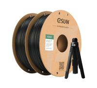 Filament Pla 1.75Mm, Epla-Cf Filament Pla Chargé En Fibre De Carbone Précision Dimensionnelle +/- 0.03Mm, 1Kg Par Bobine, 2 Bobines Filament,Noir+Noir[PLA9183668]
