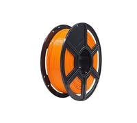 Filament Pla 1Kg 1 Filament d'imprimante 3D de 75Mm, fil fort bonne adhérence plastique marron orange rouge vert bleu blanc noir bobine Pla Matériaux d'impression 3D en filament(Oranje)