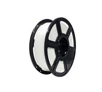Filament Pla 1Kg 1 Filament d'imprimante 3D de 75Mm, fil fort bonne adhérence plastique marron orange rouge vert bleu blanc noir bobine Pla Matériaux d'impression 3D en filament(blanc)