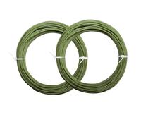 Filament PLA 3D de 1,75 mm de diamètre, compatibles avec la plupart des stylos ou imprimantes 3D, non toxiques, respectueux de l'environnement, couleurs vives, vert militaire, 2