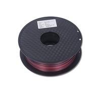 Filament PLA à double couleur - Impression 3D lisse, deux couleurs colorées noires et rouges, matériau pour des impressions propres et stables et sans colmatage