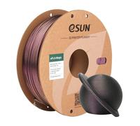 Filament Pla Bicolore 1.75Mm, Epla-Magic Filament Pla À Paillettes, Précision Dimensionnelle +/- 0.05Mm, Bobine De 1Kg (2.2 Lbs) Pour Imprimantes 3D,Violet Foncé Scintillant[PLA9180533]
