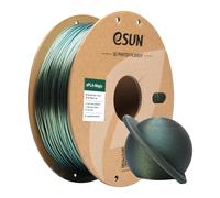 Filament Pla Bicolore 1.75Mm, Epla-Magic Filament Pla À Paillettes, Précision Dimensionnelle +/- 0.05Mm, Bobine De 1Kg (2.2 Lbs) Pour Imprimantes 3D,Or Foncé Scintillant[PLA9180534]
