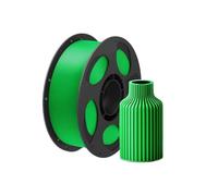 Filament PLA, compatible avec l'imprimante FDM, rouleau de 1,75 mm kg | Matériau d'impression 3D standard for les projets d'impression de modélisme(2kg green)