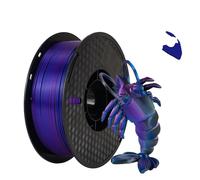 Filament PLA de soie, tricolore, scellé sous vide, I-1KG