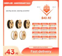 Filament PLA DEEPLEE 5/10KG 1,75 mm, couleurs vibrantes, consommables pour imprimante 3D FDM, faible tendance à la torsion, haute précision, filament Deeplee Sea Green 5KG