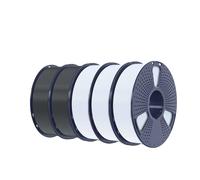 Filament PLA, diamètre 1,75 mm, plus de 20 couleurs disponibles, 3blanc2noir