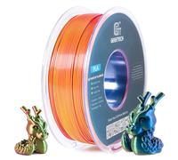 Filament PLA en soie tricolore Geeetech, filament 3D 1,75 mm fil de bobine de 1 kg (+/-0,03 mm) emballage sous vide, couleur spéciale Rouge Bleu Vert
