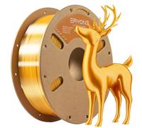 Filament PLA ERYONE Ultra Silk pour imprimante 3D, 1,75 mm +/-0,03 mm, 1 kg/bobine, doré