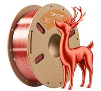 Filament PLA ERYONE Ultra Silk pour imprimante 3D, 1,75 mm +/-0,03 mm, 1 kg/bobine, vente en gros