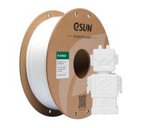 Filament PLA eSUN 1,75 mm blanc, précision ±0,05 mm, bobine 1 kg pour imprimantes 3D