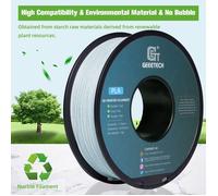 Filament PLA - Geetech - Marbre Bleu - 1.75mm - 1kg - Imprimante 3D FDM