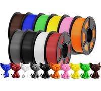 Filament PLA PLUS pour imprimante 3D, 1,75 mm de diamètre, écologique et sans bulles d'air, PLA PLUS-10 MÉLANGE 02