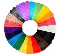 Filament PLA pour stylo 3D - 20 couleurs, 10 mètres chacun - Diamètre 1,75 mm