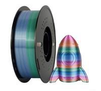 Filament PLA Silk pour imprimante 3D 1 75 mm de diamètre conçu pour les imprimantes FDM, y compris les modèles populaires et de la série (A)