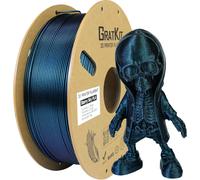 Filament PLA Sparkly Glitter 1.75mm Bobine de 1KG, 3D Imprimante Filament ±0,03mm Précision, 1000g Starry Sky PLA, Bleu Galaxie