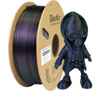 Filament PLA Sparkly Glitter 1.75mm Bobine de 1KG, 3D Imprimante Filament ±0,03mm Précision, 1000g Starry Sky PLA, Violet Galaxie