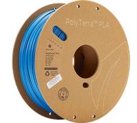 Polymaker Filament PLA PolyTerra 70828 - faible teneur en plastique - 1,75 mm 1000 g Bleu Saphir