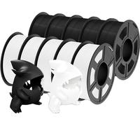 filament pour imprimante 3D, 10 rouleaux, matériau PLA écologique, haute qualité, PLAMT 5BK 5WT