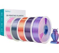 filament pour imprimante 3D, effet double/trichrome, diamètre 1,75 mm, mélange de couleurs 7