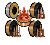 filament pour imprimante 3D, soie tricolore, bobine sans bulles, 5KG couleur E