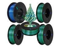 filament pour imprimante 3D, soie tricolore, bobine sans bulles, 5KG couleur I