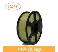 Filament pour stylo 3D PLA, 16 couleurs, 320 pieds, pour tous les jours, 1.75mm, sans danger pour les enfants, 16 couleurs, 20 pieds par document--PVA (0.5kg)