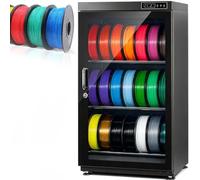 Filament Storage Dehydrator, Armoire Étanche Professionnelle Pour Consommables, Boîte De Séchage Électronique, Contrôle RH15%-RH60%, Pour Filaments Multi-types(115L)