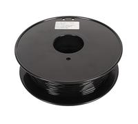 Filament TPU 1,75 mm 95A flexible à haute vitesse pour imprimante 3D, filament souple et élastique sans bourrage adapté à la plupart des imprimantes FDM, idéal pour les coques de t (Noire)