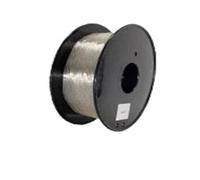 Filament TPU élastique 85A for imprimante 3D, 1,75 mm, 1 kg - Matériau souple et flexible for semelles de chaussures, vêtements et prototypes (options multicolores)(Transparent)