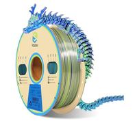 Filamento PLA in seta YOUSU per stampante 3D filamenti per coestrusione a triplo color dimensionale da 1,75 mm Precisione +/- 0,03 mm Bobina di materiale per stampa 3D Buona adesione per la maggior