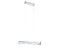 Suspension design LED suspension salon éclairage verre cristal chrome plafonnier Eglo 93562