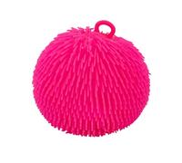 Filandreuses Balles De Stress Doux,Boule De Singe De Couleur,Jouet Sensoriel,Boule De Décompression Gonflable,Soulagement De L'anxiété,Résistance À La Déchirure,Haute Élasticité-Red