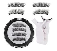 Filants magnétiques quantiques-4-pack Natural et imperméable faux cils - pas de colle, aucun retrait requis pour un look sans effort à couper le souffle