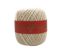 filati italiani Coton Fil d'Écosse 100g Titre 5-8 - 12-16 (Ecru - 202, 5)