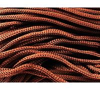 filati italiani Lanières Swan Black, 500g et assortiment Accessoires pour Sacs (rouille)