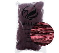 filati italiani longes Swan Black, 500g et assortiment Accessoires pour Sacs (Bordeaux)