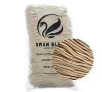 filati italiani longes Swan Black, 500g et assortiment Accessoires pour Sacs (Crème)