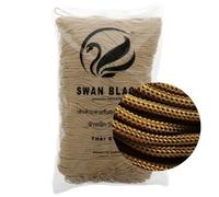 filati italiani longes Swan Black, 500g et assortiment Accessoires pour Sacs (Or)