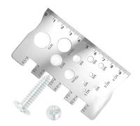 Filation - Théorie précise des mesures boulon pour la mécanique de l'industrie de l'atelier, outil pratique pour l'installation génie mécanique travail du bois | Outil de mesure portab