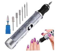 File de ongles électrique pour ongles à orteils épais avec quatre niveaux de vitesse broyeur à humain 4, 9x0, 8 pouces Moulin utiliser File électrique pour divers et formes.