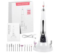 File de ongles électrique, Sander à ongles électrique | 3 modes Affichage de LED rechargeable réglable Fichier d'ongles sans fil - Polonteur de ponceau à stylo manucure, Grinder de manucure et pédicur