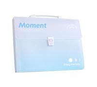 File Organizer, Accordion Folder, 12.99x9.72x1.3 Inches, Lightweight Expandable Storage Large Capacity Paper Holder, Desk Accessory for School, Business, Home and Classroom